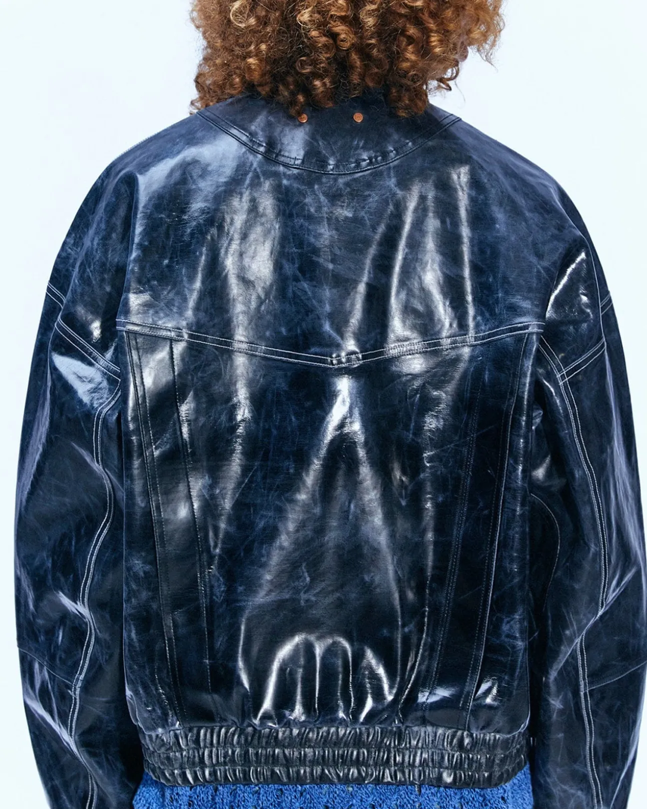 Andersson Bell Ortega 23 Bomber Jacket Awa506M(Black)-Men Outerwear