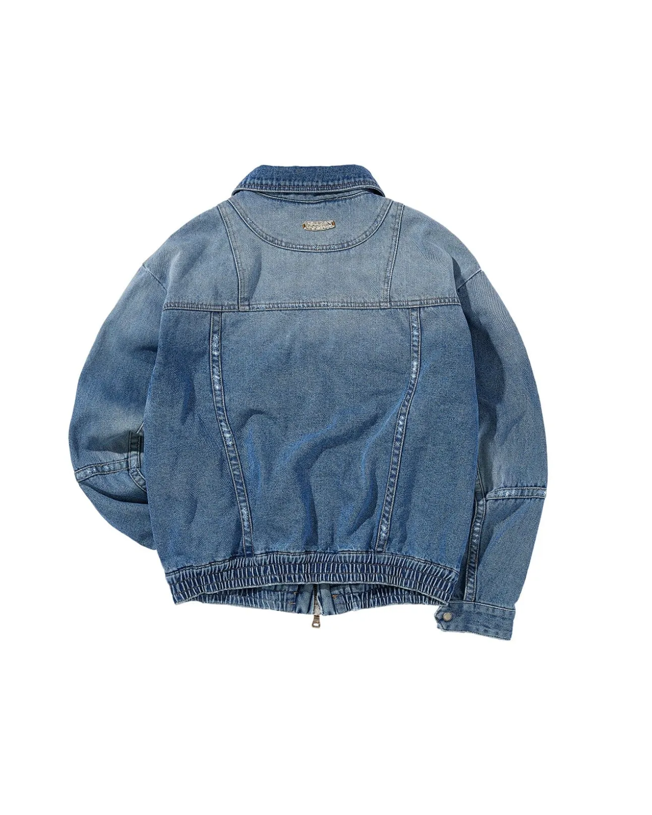 Andersson Bell Pointe Denim Blouson Jacket Awa511M(Blue)-Men Outerwear