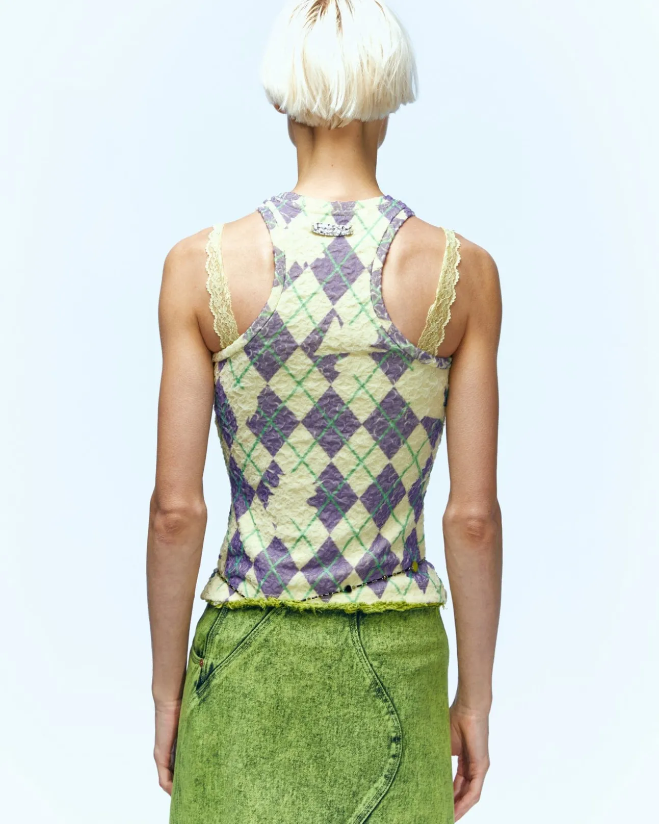 Andersson Bell Puffy Heart Saver Sleeveless Top Atb932W(Lemon)-Women Tops