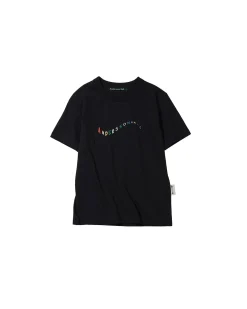 Andersson Bell Rainbow Flow T-Shirts Atb697W(Black)-Women Tops