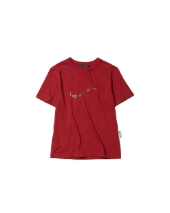 Andersson Bell Rainbow Flow T-Shirts Atb697W(Red)-Women Tops