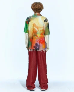Andersson Bell Rhino Tie Dye Print Shirts Atb946M(Multi)-Men Shirts