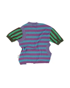 Andersson Bell Sandy Deconstruct Knit Top Atb943W(Multi)-Women Tops