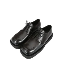Andersson Bell Square Matine 23 Derby Shoes Aaa327M(Brown)-Men Shoes
