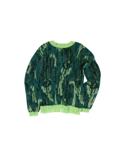 Andersson Bell Theydon Spider V-Neck Sweater Atb861M(Multi)-Men Knitwear