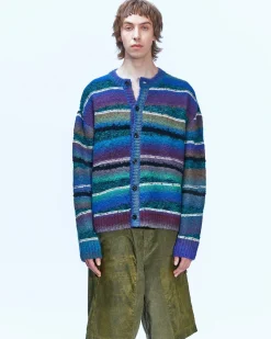 Andersson Bell Torest Intarsia Cardigan Atb854M(Multi)-Men Outerwear