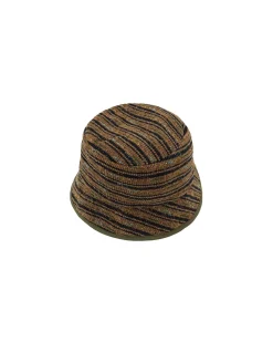 Andersson Bell Unisex Benner Reversible Bucket Hat Aaa301U(Khaki)-Women Hats