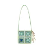 Andersson Bell Unisex Hand Crochet Square Bag Aaa303U(Green)-Women Bags