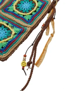 Andersson Bell Unisex Hand Crochet Square Bag Aaa303U(Brown)-Women Bags
