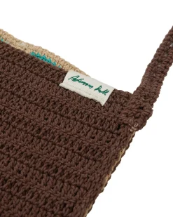 Andersson Bell Unisex Hand Crochet Square Bag Aaa303U(Brown)-Women Bags