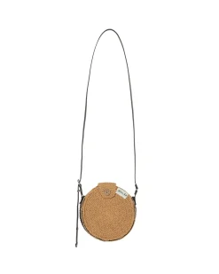 Andersson Bell Unisex Hand Crochet Tambourine Bag Aaa302U(Navy/Beige)-Women Bags