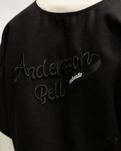 Andersson Bell Unisex Leather Motorcycle Padded Jacket Awa422U(Black)-Men Outerwear
