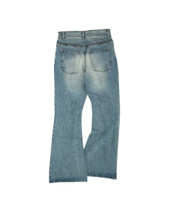 Andersson Bell Vintage Washed Bootscut Jeans Apa579M(Light Blue)-Men Trousers