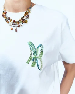 Andersson Bell (Women) (Essential) Unisex New Ab Print T-Shirts Atb897U(White)-Women Tops