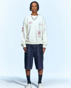 Andersson Bell (Women) (Essential) Unisex Shine Mushroom Sweatshirts Atb972U(Ivory)-Women Sweatshirts