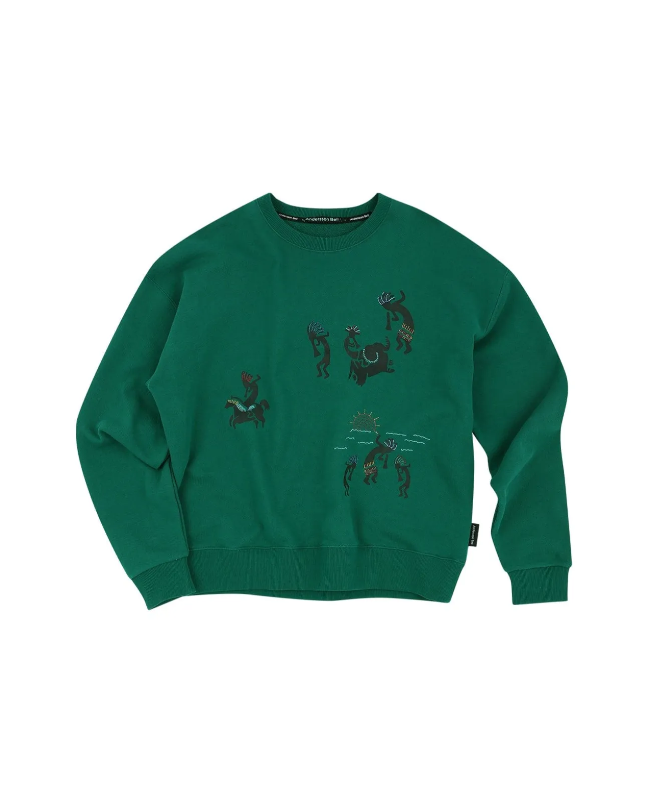 Andersson Bell (Women) (Essential) Unisex Sun Dance Sweatshirt Atb900U(Green)-Women Tops