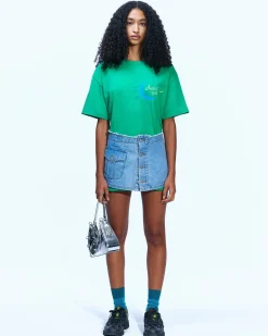 Andersson Bell (Women) (Essential) Unisex Sunny T-Shirts Atb901U(Green)-Women Tops
