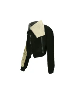 Andersson Bell Yuki 2-Way Knit Padded Jumper Awa522W(Khaki)-Women Outerwear